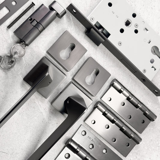 Door Handle Aluminium Full Set – VITAE