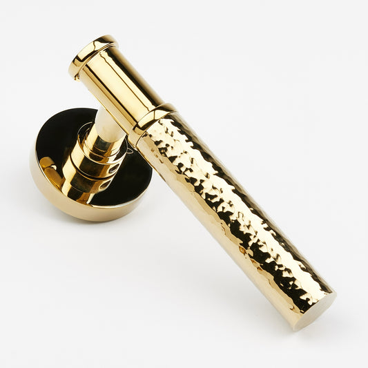Door Handle – STELLA WATER RIPPLE (Brass)
