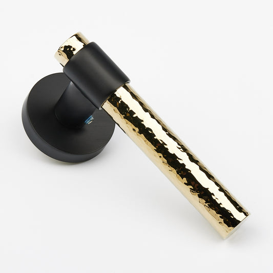 Door Handle – AURORA WATER RIPPLE (Brass)