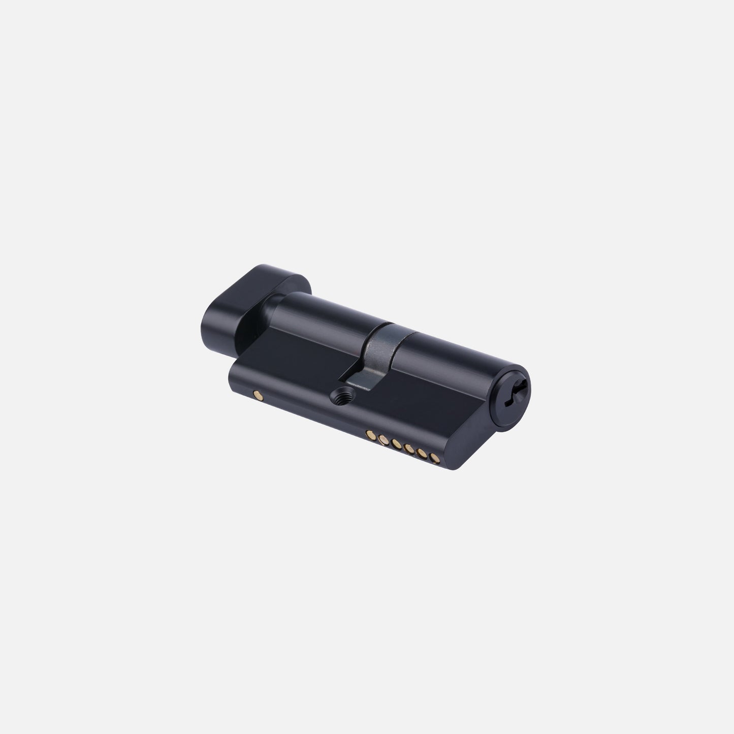 Cylinder - Full Euro - One side key / Knob Zinc