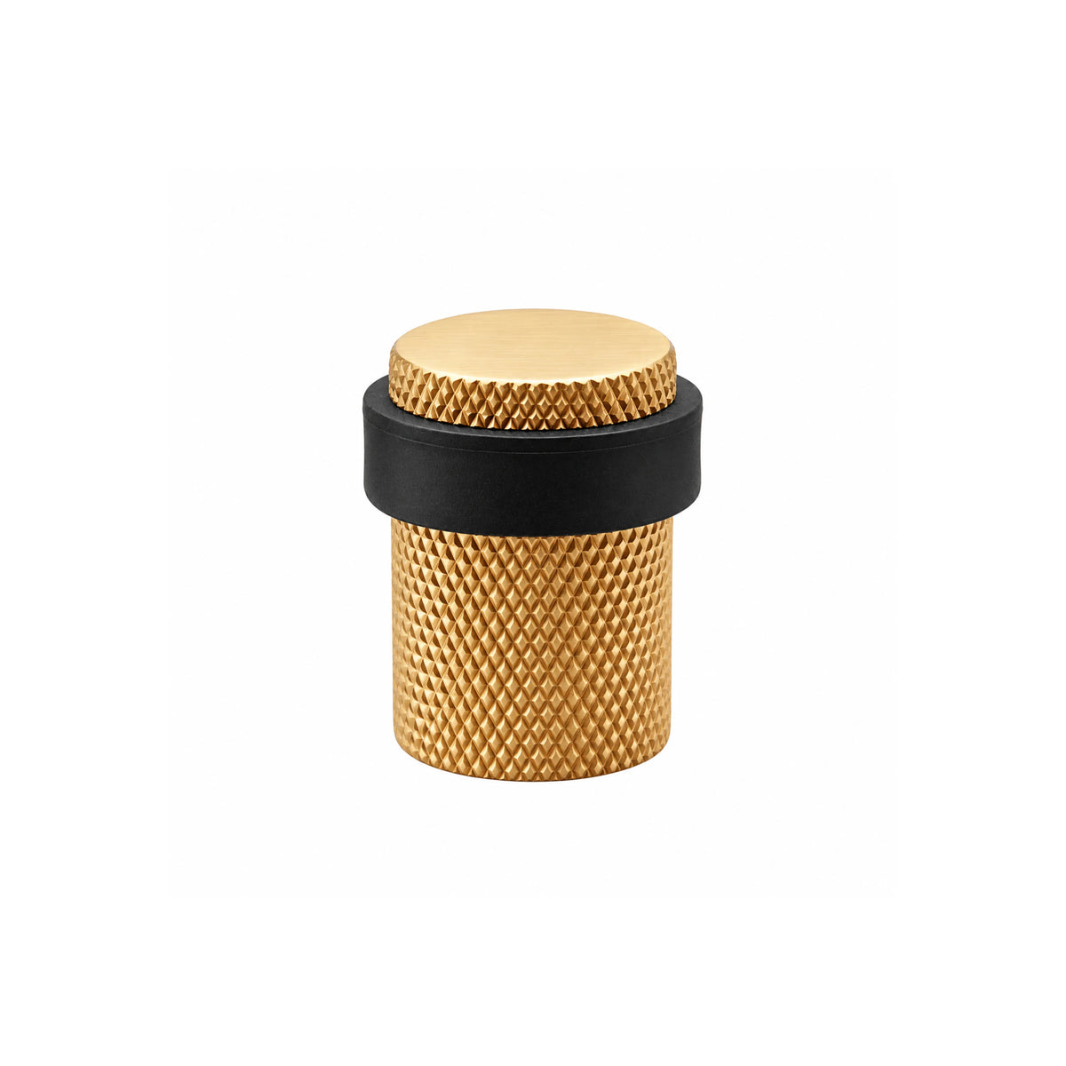 Knurled Door Stopper | Aluminum - 40 mm