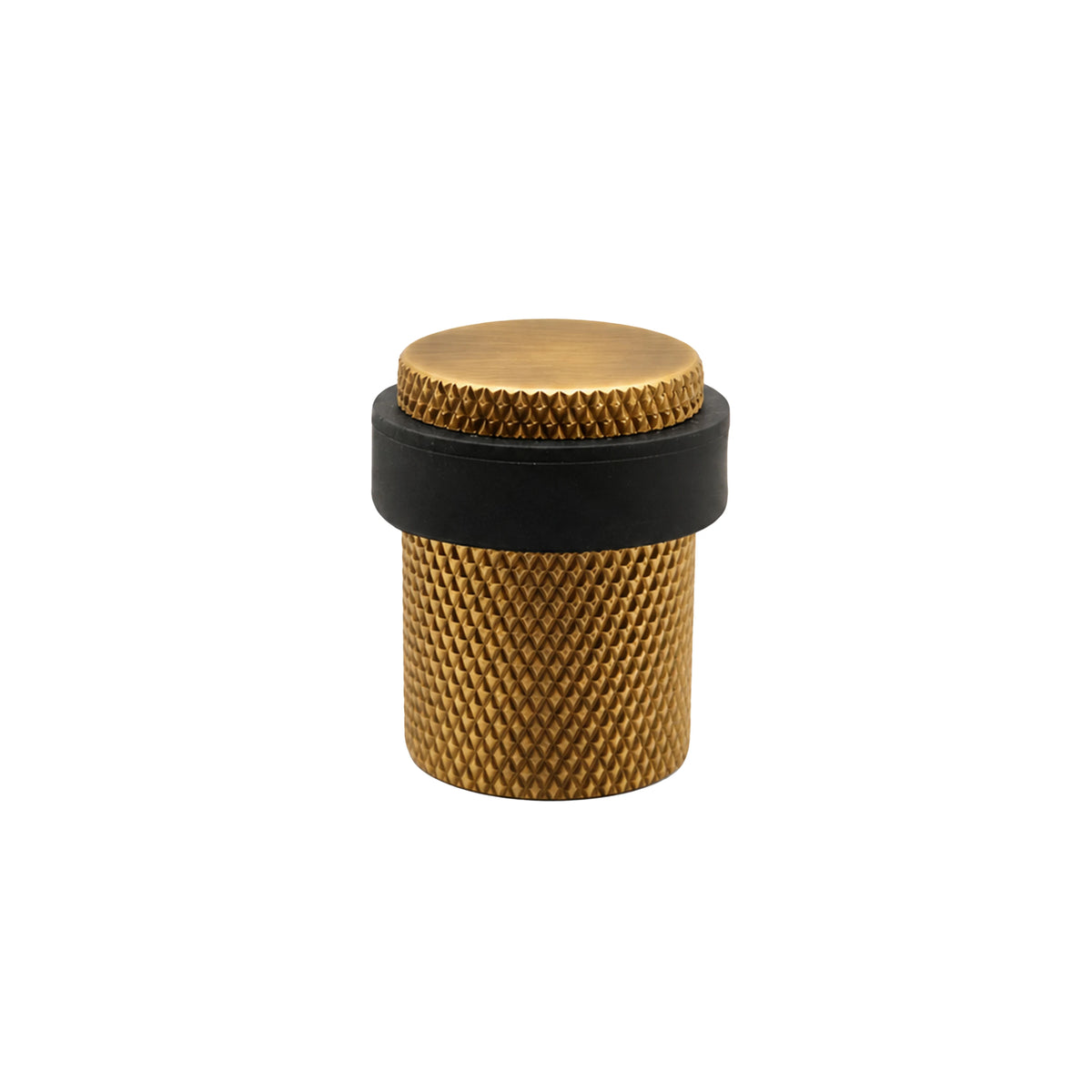 Knurled Door Stopper | Aluminum - 40 mm