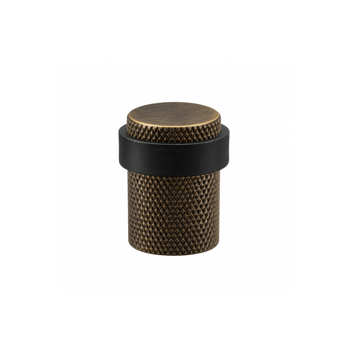 Knurled Door Stopper | Aluminum - 40 mm