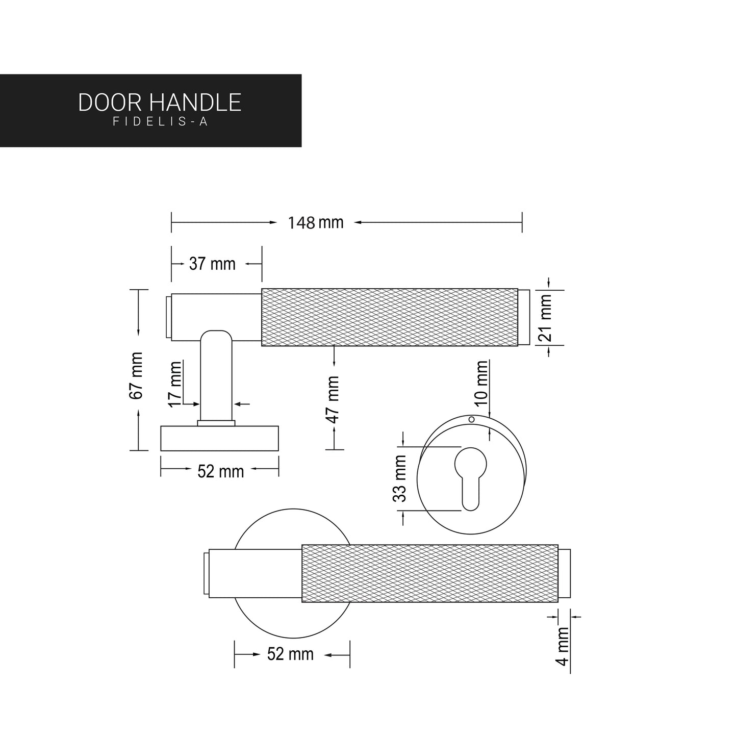 Door Handle – Fidelis/A