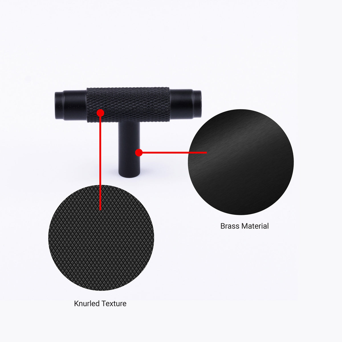 T-Knob Handle – NOBILIS