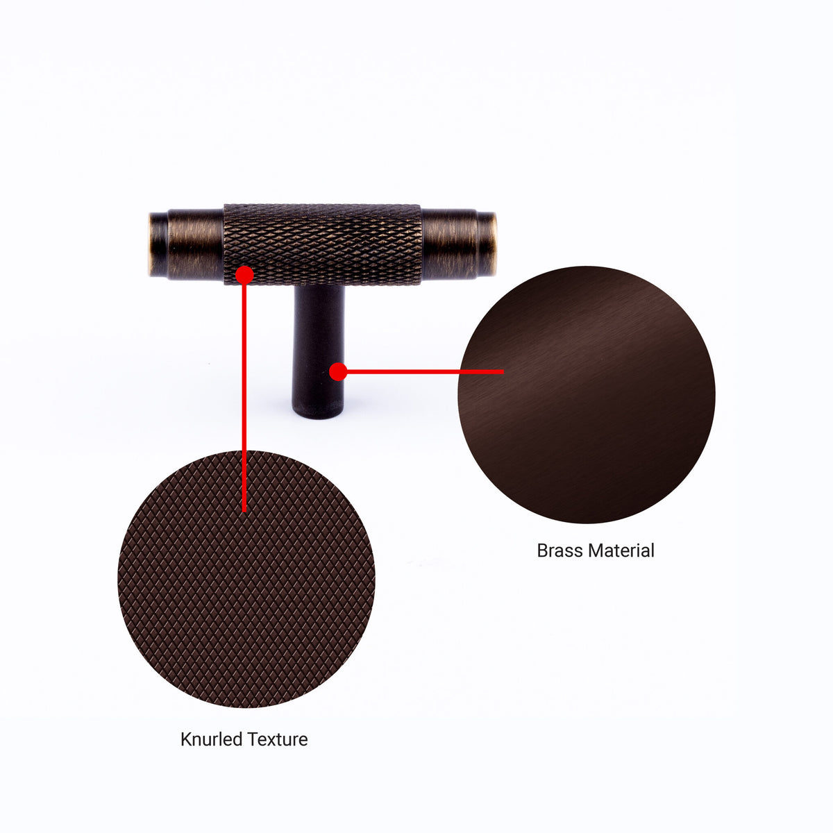 T-Knob Handle – NOBILIS