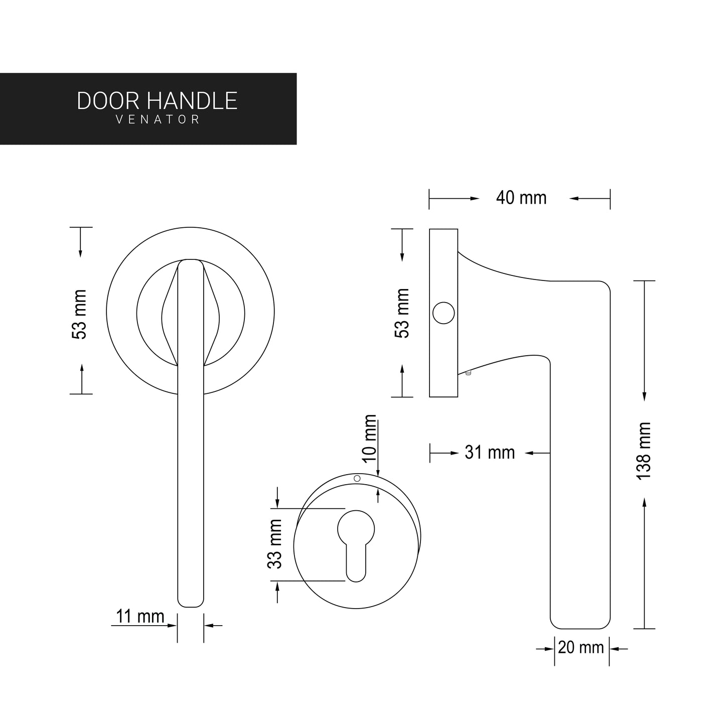 Door Handle – VENATOR