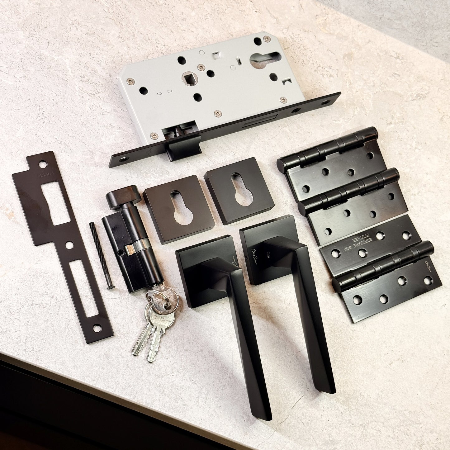 Door Handle Aluminium Full Set – ORION