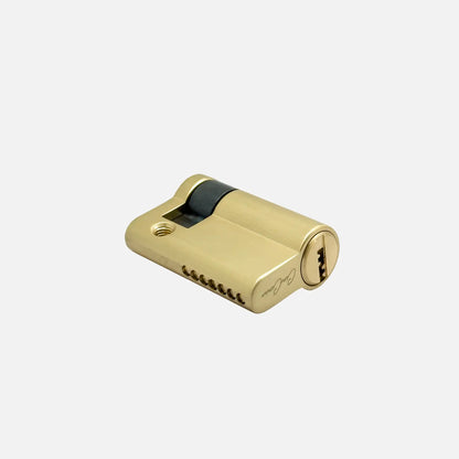 Half Cylinder With Keys – Solid Brass (45mm)