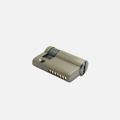 Half Cylinder With Keys – Solid Brass (45mm)