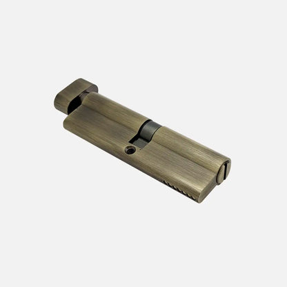 Bathroom Euro Cylinder – 100mm Coin & Thumbturn Lock