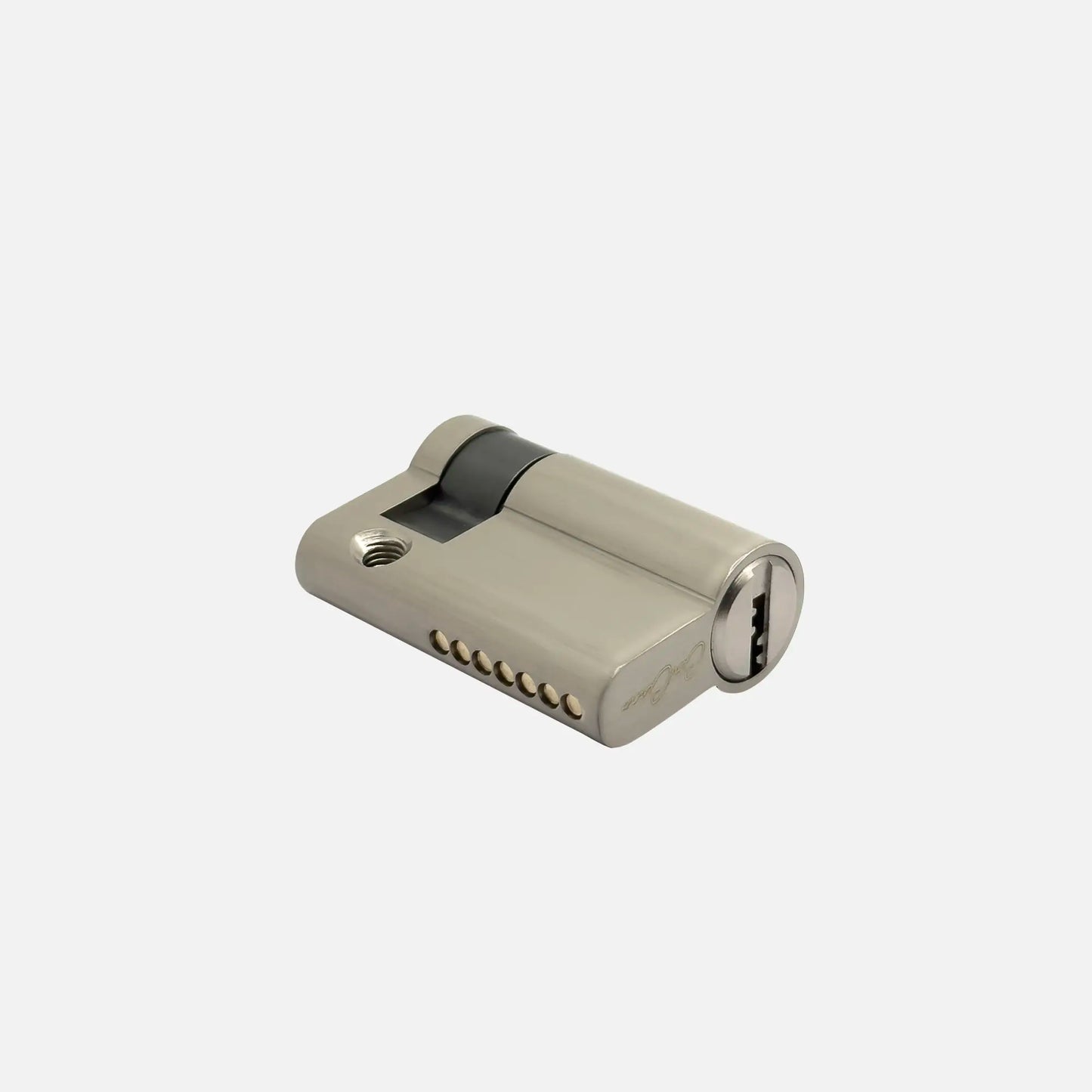 Half Cylinder With Keys – Solid Brass (45mm)