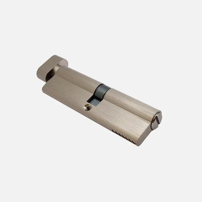 Bathroom Euro Cylinder – 100mm Coin & Thumbturn Lock