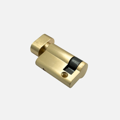 Half Cylinder Lock with Thumbturn – Solid Brass (45mm)