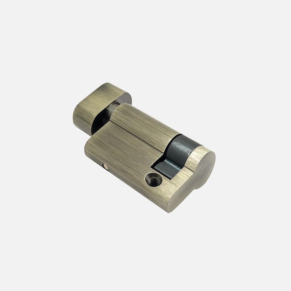 Half Cylinder Lock with Thumbturn – Solid Brass (45mm)