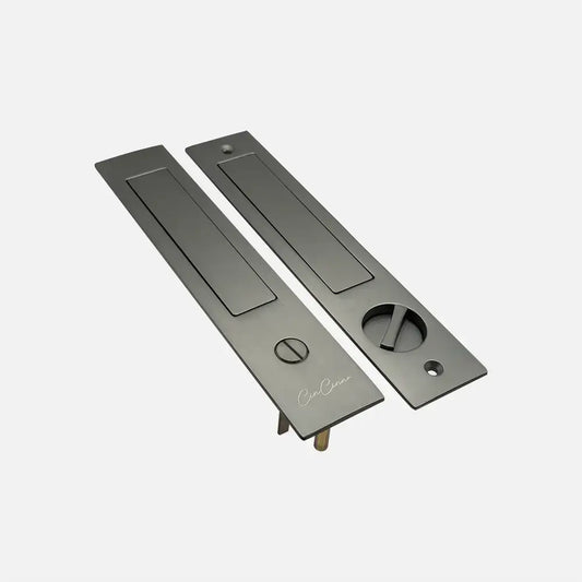 Pocket Door Handle FULL SET - Without Key