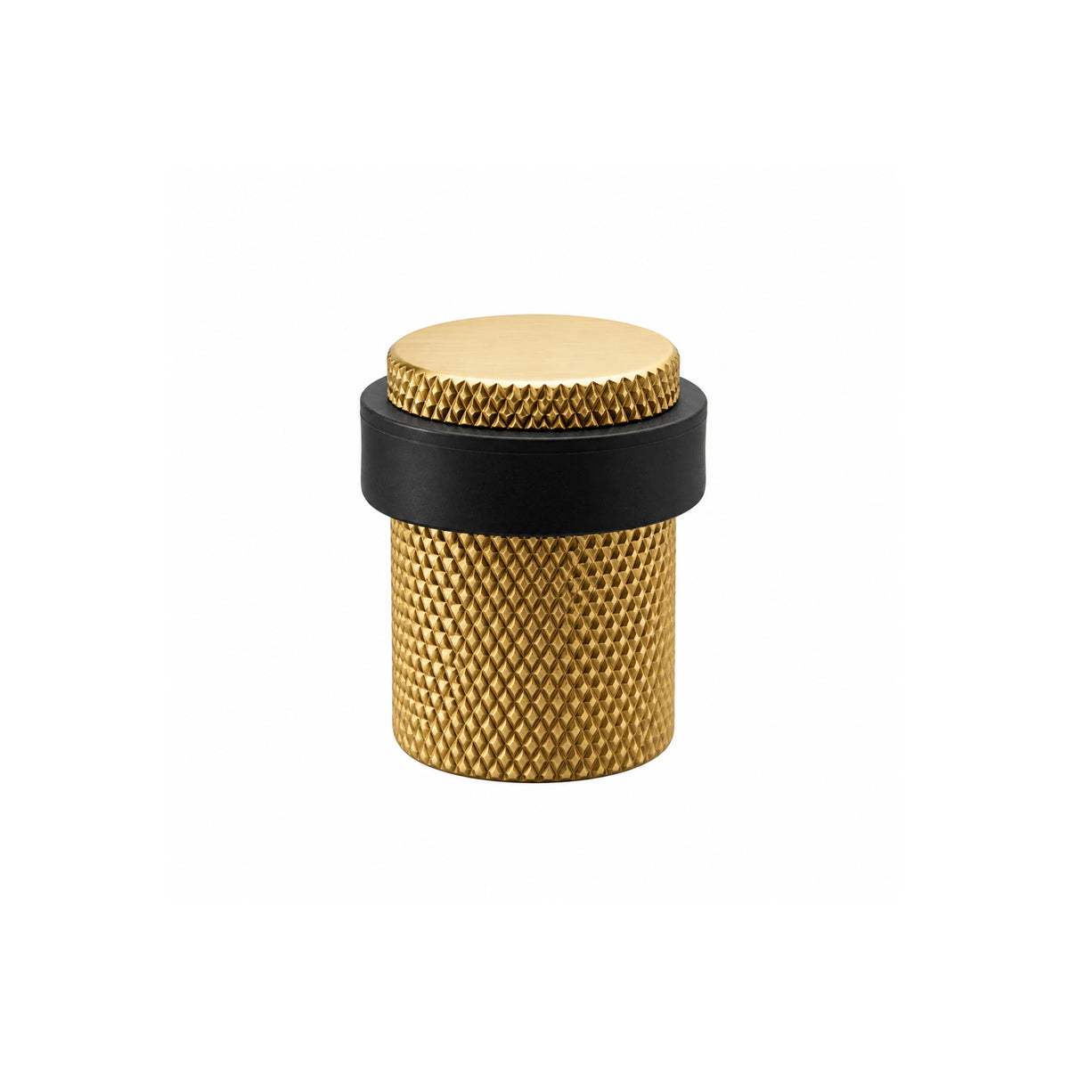 Knurled Door Stopper | Aluminum - 40 mm