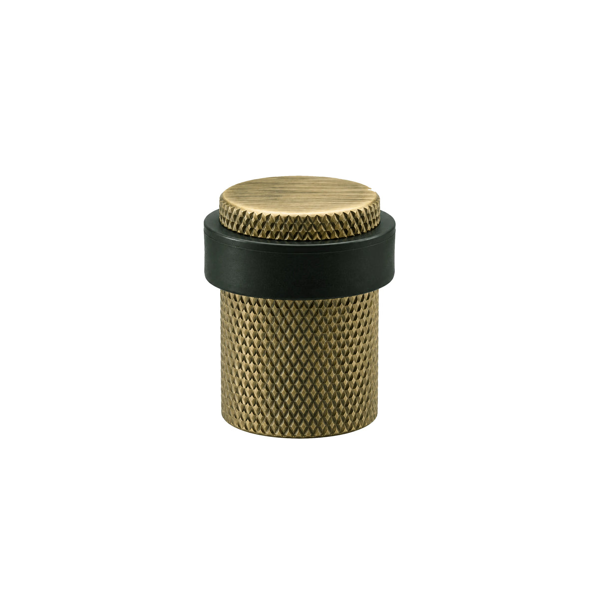 Knurled Door Stopper | Aluminum - 40 mm