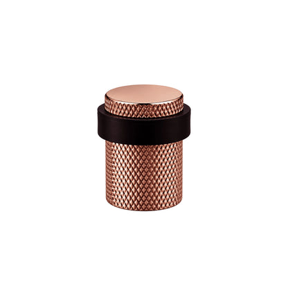 Knurled Door Stopper | Aluminum - 40 mm