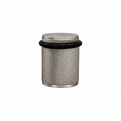 Hollow Door Stopper – Knurled Design Brass 45 mm