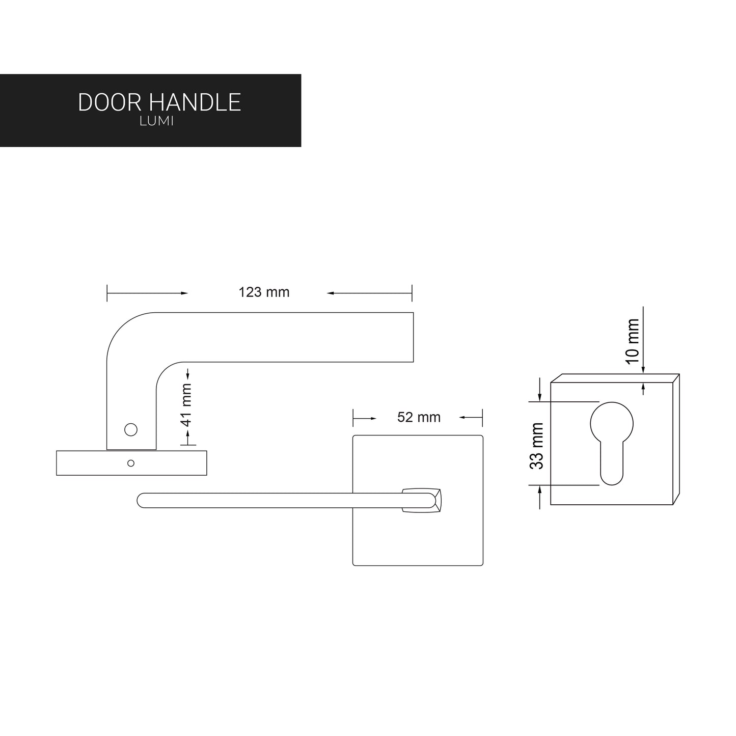 Door Handle – Lumi