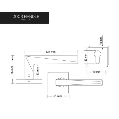 Door Handle – ORION (Aluminium)