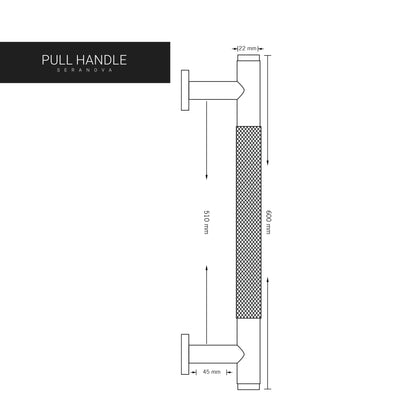 Seranova Main Door Pull Handle - Stainless Steel 304
