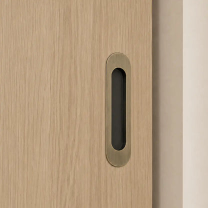 Concealed Door Pull Handle Round Shaped - 150X38 mm